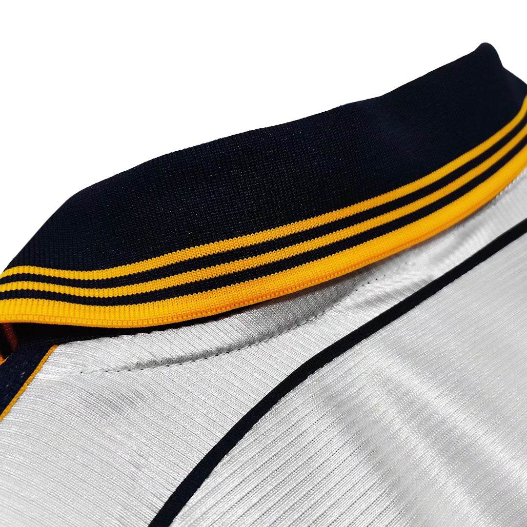 Męska Koszulka Retro Domowa Real Madrid RAUL #7 1999/00 - Topowe Koszulki Pilkarskie Sklep Internetowy