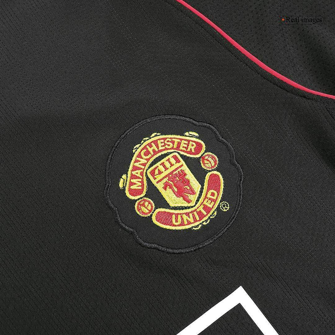 Retro 2007/08 Męska Koszulka Wyjazdowa MU z Długim Rękawem - Topowe Koszulki Pilkarskie Sklep Internetowy