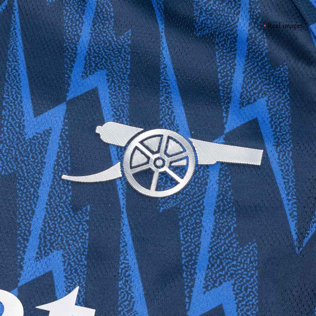 Męska Koszulka Wyjazdowa Arsenal ØDEGAARD #8 Wersja Piłkarska 2025/26 - Slim Fit