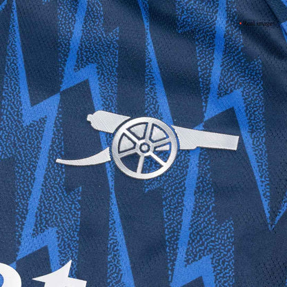 Męska Koszulka Wyjazdowa Arsenal SAKA #7 Wersja Piłkarska 2025/26 - Slim Fit