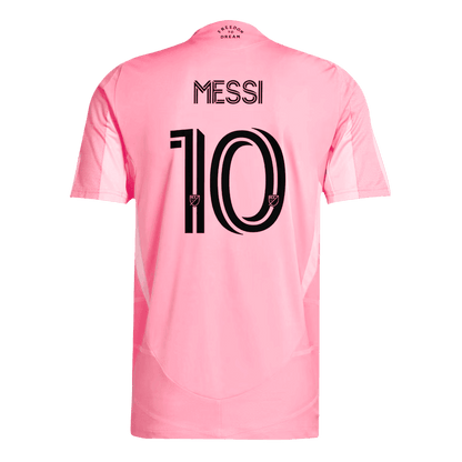 Męska Koszulka Piłkarska MESSI #10 Wersja Zawodnika Inter Miami CF Domowa 2025 - Slim Fit - Topowe Koszulki Pilkarskie Sklep Internetowy