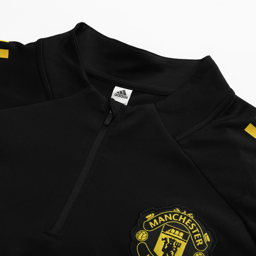 Juniorski Manchester United Bluza z zamkiem Komplet Dresowy 2025/26