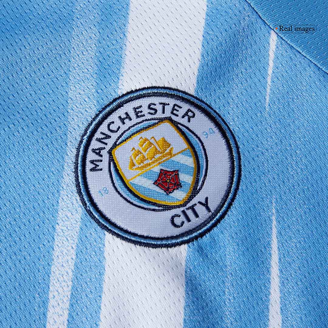 Dziecięcy Zestaw Domowa Manchester City (Koszulka + Spodenki + Skarpety) 2025/26
