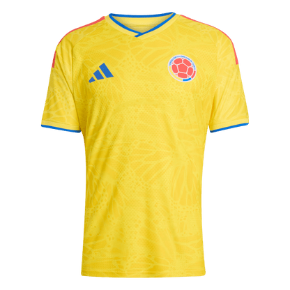 Męska koszulka Kolumbii domowa wersja zawodnicza – Mundial 2026