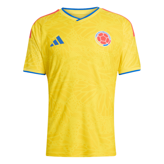 Męska koszulka Kolumbii domowa wersja zawodnicza – Mundial 2026