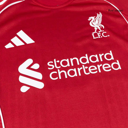 Męska Koszulka Domowa Liverpool SZOBOSZLAI #8 Wersja Piłkarska 2025/26 - Slim Fit