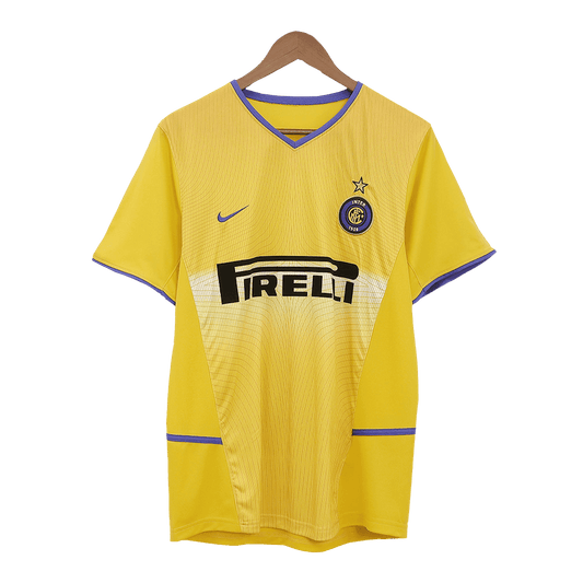 Męska koszulka piłkarska Retro 2002/03 Inter Mediolan Third Away - Topowe Koszulki Pilkarskie Sklep Internetowy