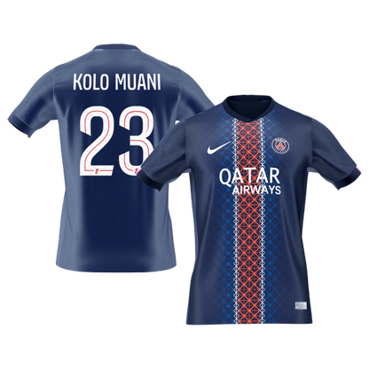 Męska Koszulka Domowa PSG KOLO MUANI #23 2025/26 [PREMIUM]