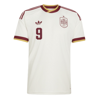 Męska koszulka Hiszpanii wyjazdowa GAVI #9 - Mundial 2026