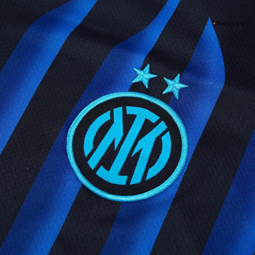 Męska Koszulka Domowa Inter Mediolan ZIELIŃSKI #7 2025/26 - Topowe Koszulki Pilkarskie Sklep Internetowy