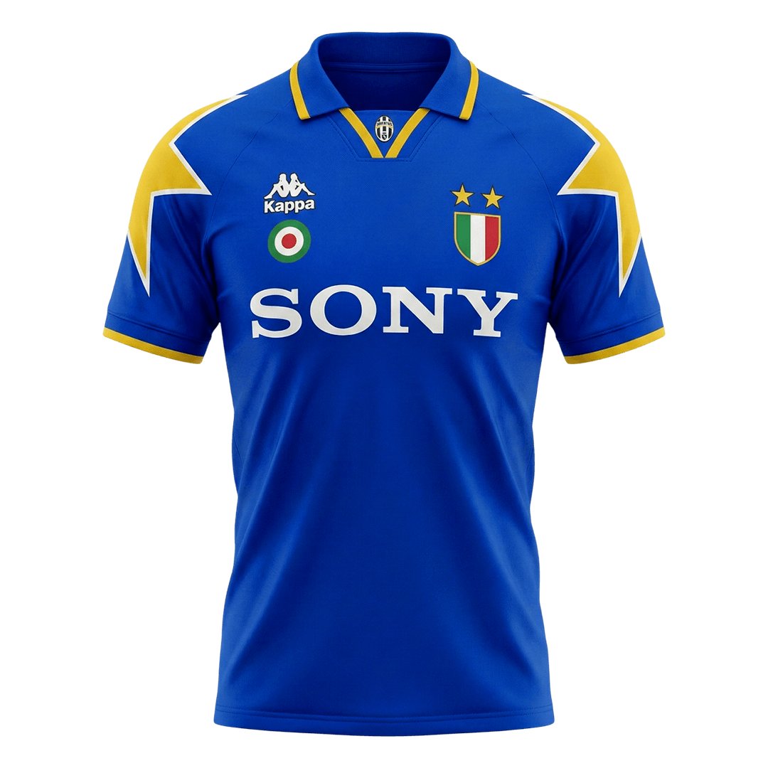 Męska Koszulka Retro Wyjazdowa Juventus 1995/96