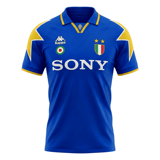 Męska Koszulka Retro Wyjazdowa Juventus 1995/96