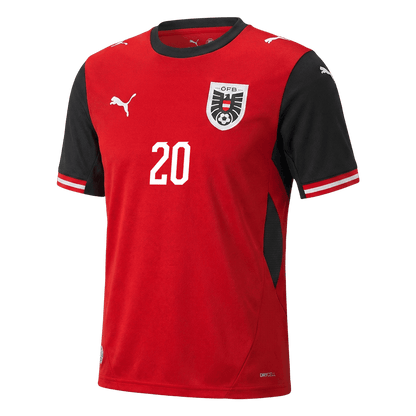 Męska koszulka Austrii domowa LAIMER #20 – Mundial 2026