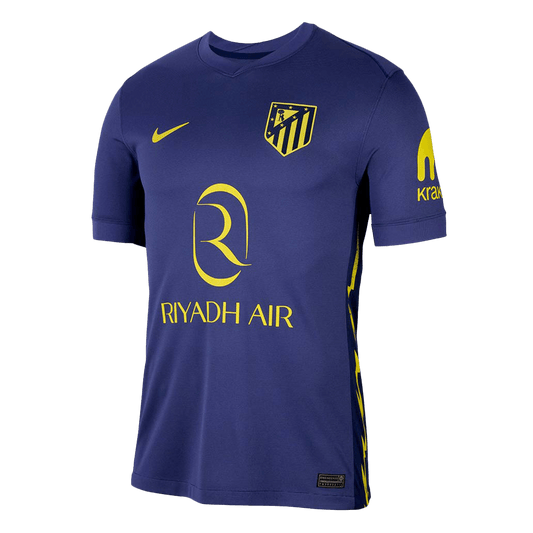 Męska Koszulka Wyjazdowa Atletico Madrid GRIEZMANN #7 2025/26