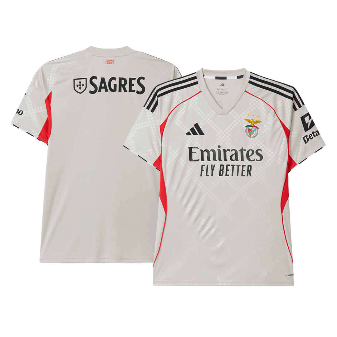 Męska Koszulka Wyjazdowa Benfica 2025/26