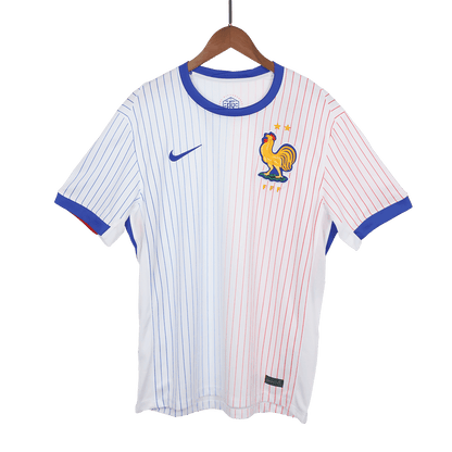 Męska Wysokiej jakości wyjazdowa koszulka piłkarska France Euro 2024 - Topowe Koszulki Pilkarskie Sklep Internetowy