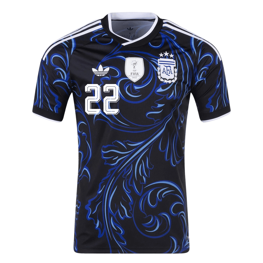Męska koszulka Argentyny wyjazdowa L. MARTÍNEZ #22 - Mundial 2026