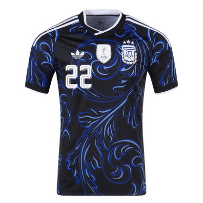 Męska koszulka Argentyny wyjazdowa L. MARTÍNEZ #22 - Mundial 2026