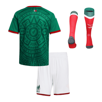 Dziecięcy Zestaw Domowa Mexico (Koszulka + Spodenki + Skarpety) 2025/26