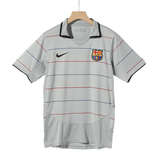 Retro koszulka piłkarska Barcelona Away 03/04 - Topowe Koszulki Pilkarskie Sklep Internetowy