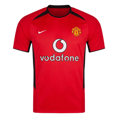 Męska Koszulka Retro Domowa Manchester United 2002/04