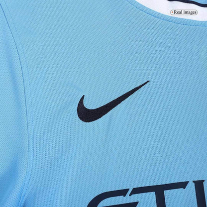 Męska Koszulka Retro Domowa Manchester City 2013/14 - Topowe Koszulki Pilkarskie Sklep Internetowy