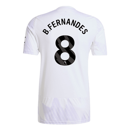 Męska Koszulka Wyjazdowa Manchester United B.FERNANDES #8 2025/26 - Topowe Koszulki Pilkarskie Sklep Internetowy