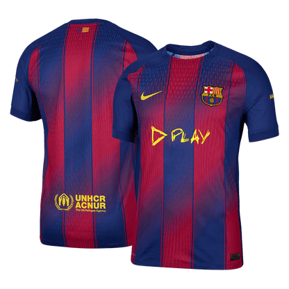 Męska Koszulka Domowa Barcelona X Ed Sheeran Wersja Piłkarska 2025/26 - Slim Fit