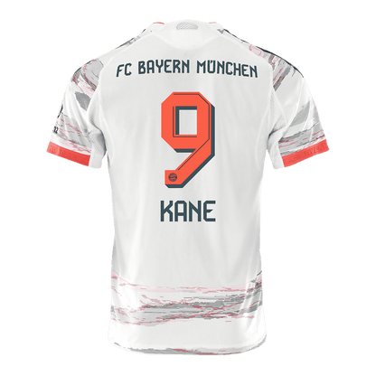 Męska Koszulka Wyjazdowa Bayern Monachium KANE #9 Wersja Piłkarska 2025/26 - Slim Fit - Topowe Koszulki Pilkarskie Sklep Internetowy