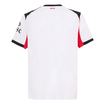 Męska Koszulka Wyjazdowa AC Milan Wersja Piłkarska 2025/26 - Slim Fit - Topowe Koszulki Pilkarskie Sklep Internetowy