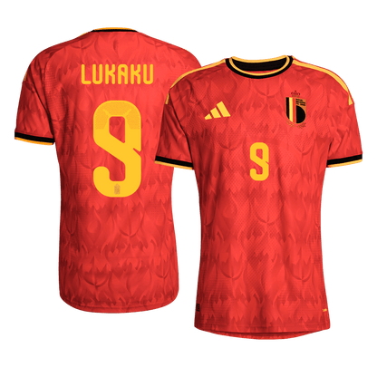 Męska koszulka Belgii domowa LUKAKU #9 wersja zawodnicza - Mundial 2026
