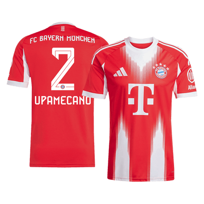 Męska Koszulka Domowa Bayern Munich UPAMECANO #2 2025/26 [PREMIUM] - Topowe Koszulki Pilkarskie Sklep Internetowy