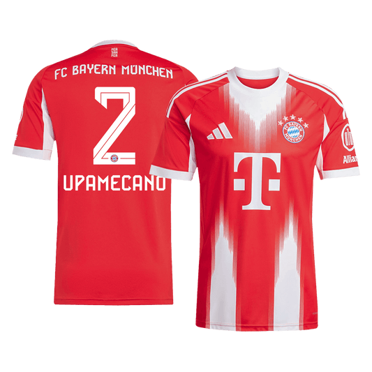 Męska Koszulka Domowa Bayern Munich UPAMECANO #2 2025/26 [PREMIUM] - Topowe Koszulki Pilkarskie Sklep Internetowy