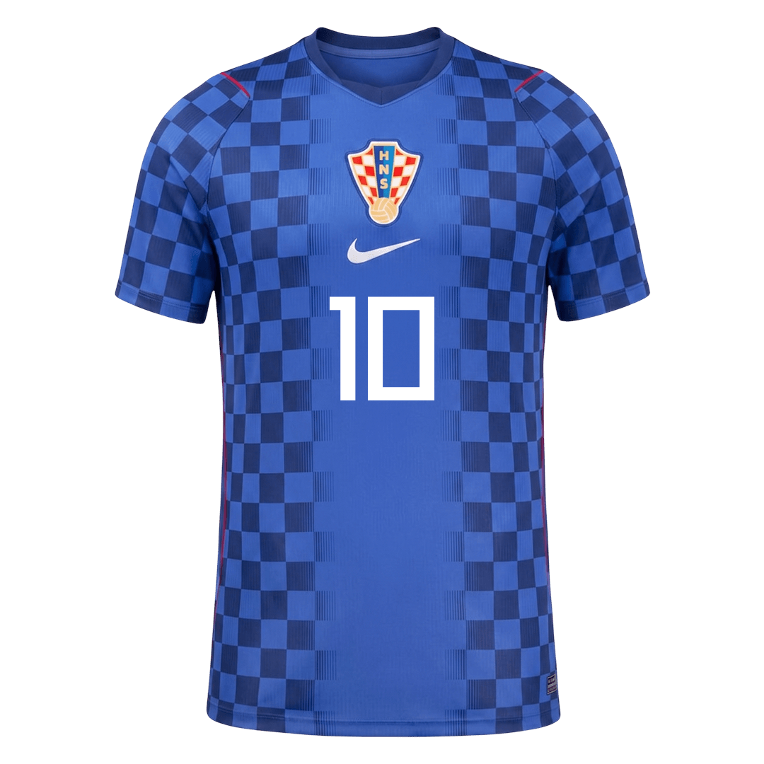 Męska koszulka Chorwacji wyjazdowa MODRIĆ #10 - Mundial 2026