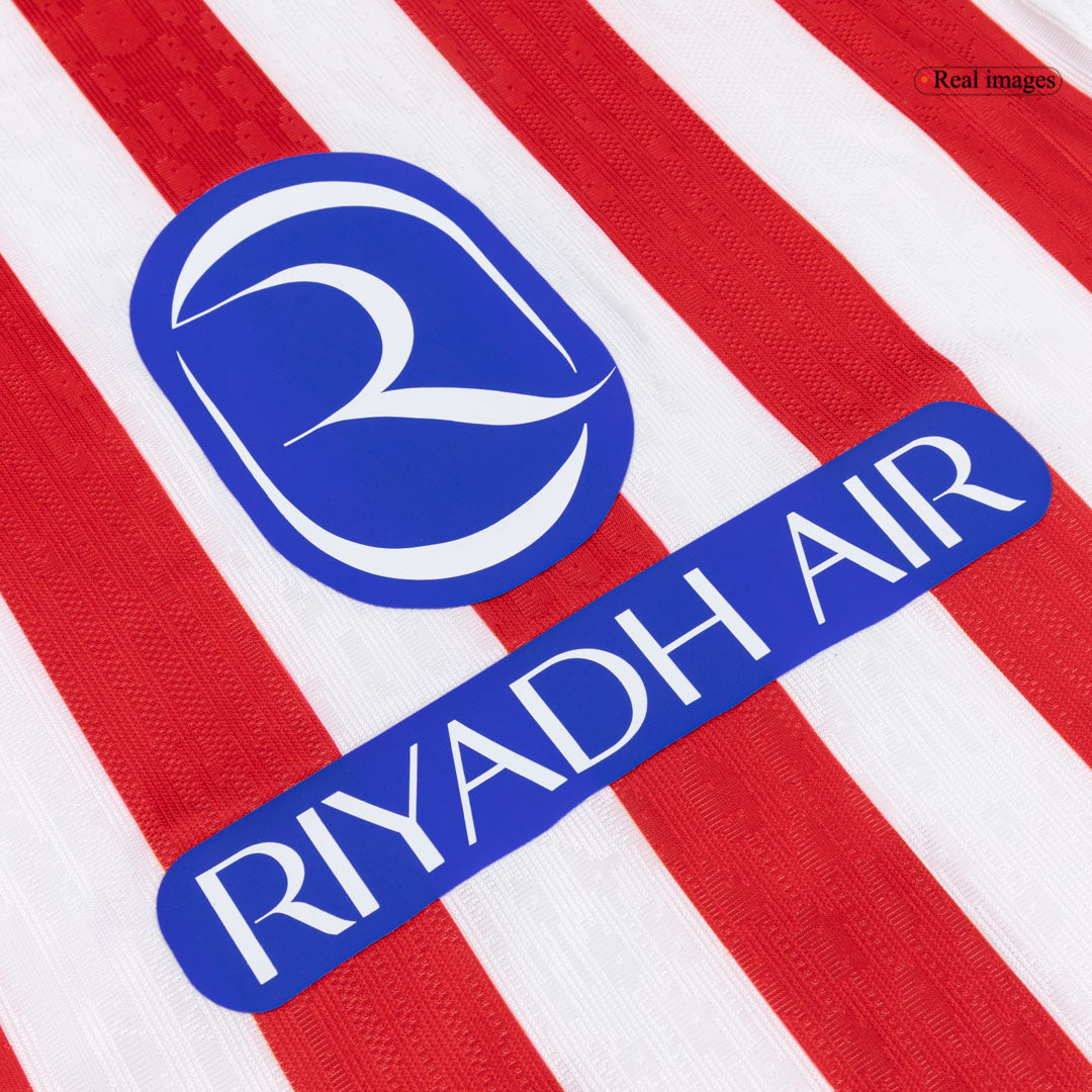 Męska Koszulka Domowa Atletico Madrid SØRLOTH #9 Wersja Piłkarska 2025/26 - Slim Fit
