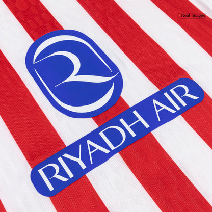 Męska Koszulka Domowa Atletico Madrid SØRLOTH #9 Wersja Piłkarska 2025/26 - Slim Fit