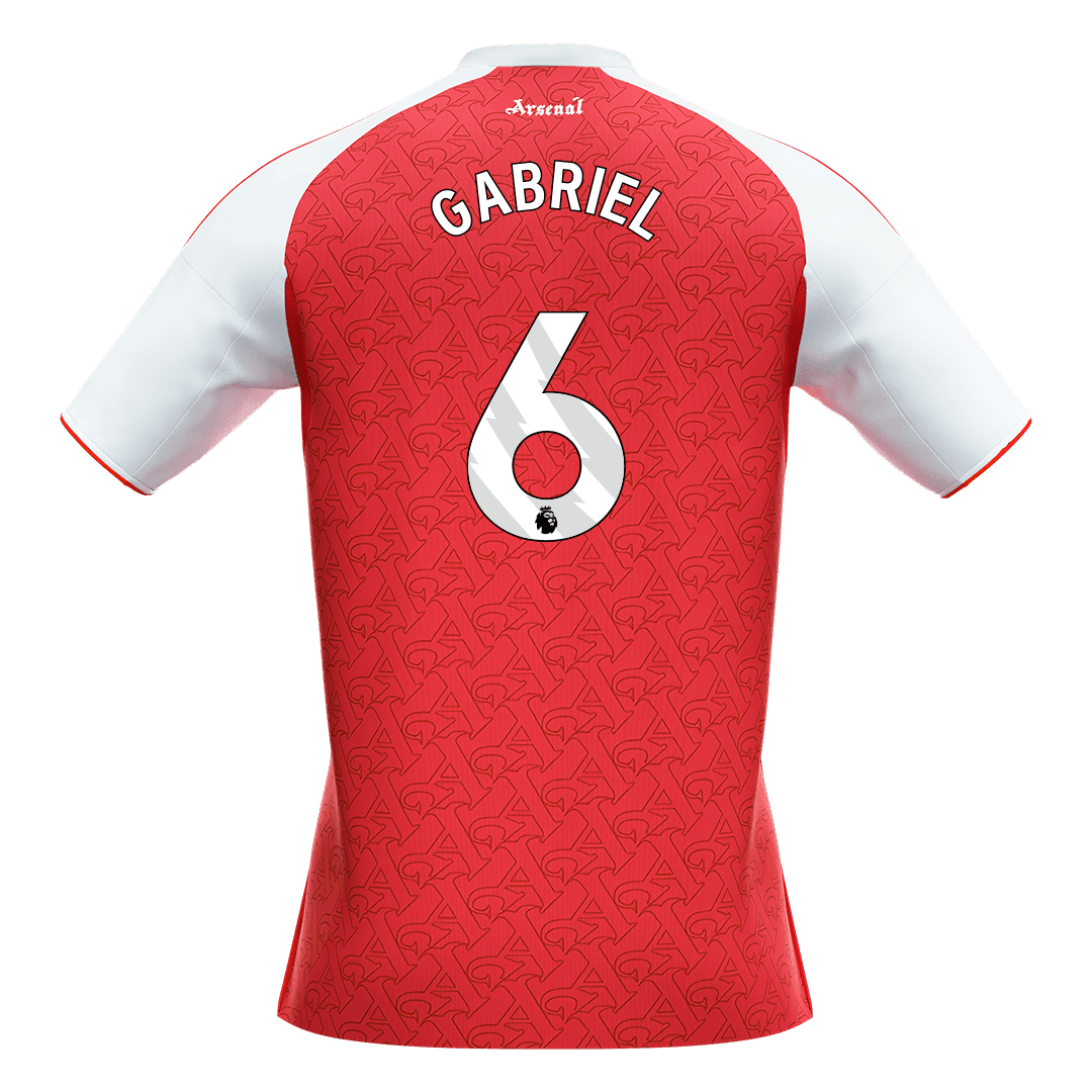 Męska koszulka Arsenalu domowa GABRIEL #6 2025/26 [PREMIUM]