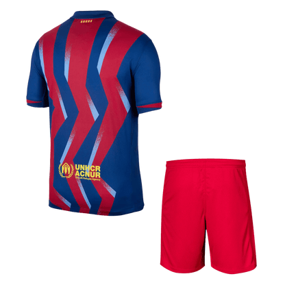Męski Zestaw Fourth Away Barcelona (Koszulka+Spodenki) 2025/26
