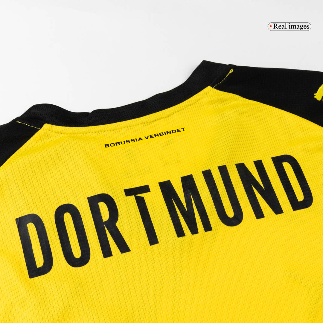 Męski Zestaw Domowa Borussia Dortmund (Koszulka + Spodenki + Skarpety) 2025/26