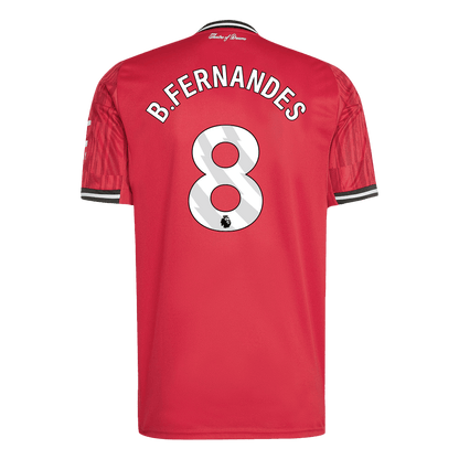 Męska Koszulka Domowa Manchester United B.FERNANDES #8 2025/26 [PREMIUM]