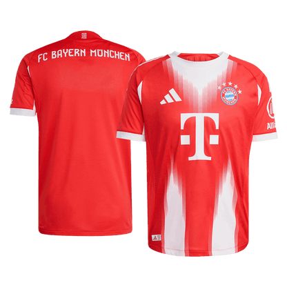 Męska Koszulka Domowa Bayern Monachium Wersja Piłkarska 2025/26 - Slim Fit - Topowe Koszulki Pilkarskie Sklep Internetowy