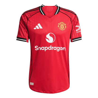 Męska Koszulka Domowa Manchester United Wersja Piłkarska 2025/26 - Slim Fit - Topowe Koszulki Pilkarskie Sklep Internetowy