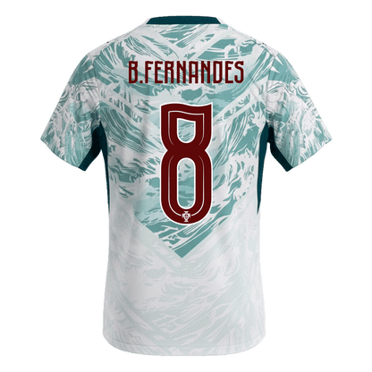Męska koszulka Portugalii wyjazdowa B.FERNANDES #8 - Mundial 2026