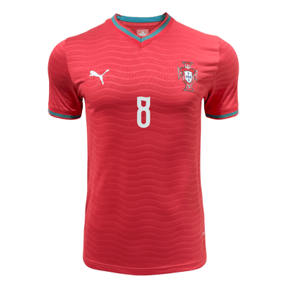 Męska koszulka Portugalii domowa B.FERNANDES #8 wersja zawodnicza – Mundial 2026
