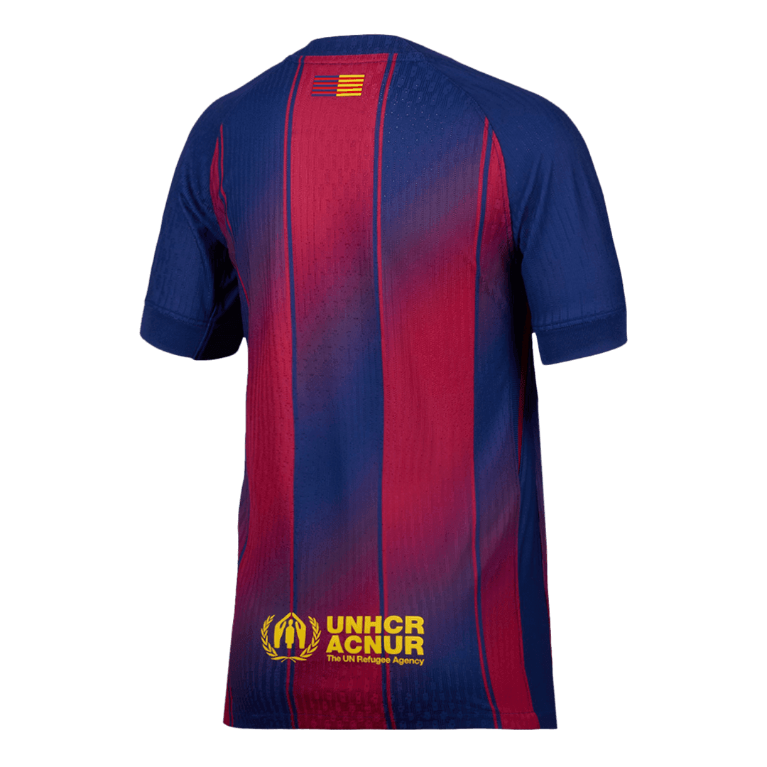 Męska Koszulka Domowa Barcelona Wersja Piłkarska 2025/26 - Slim Fit - Topowe Koszulki Pilkarskie Sklep Internetowy