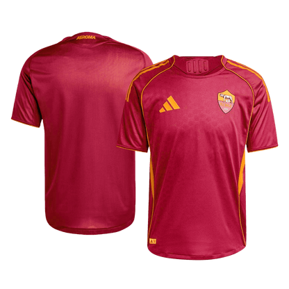 Męska Koszulka Domowa Roma Wersja Piłkarska 2025/26 - Slim Fit