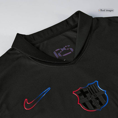 Koszulka Barcelona wyjazdowa 2024/25 LAMINE YAMAL #19 - Spotify Logo Without Text - Topowe Koszulki Pilkarskie Sklep Internetowy
