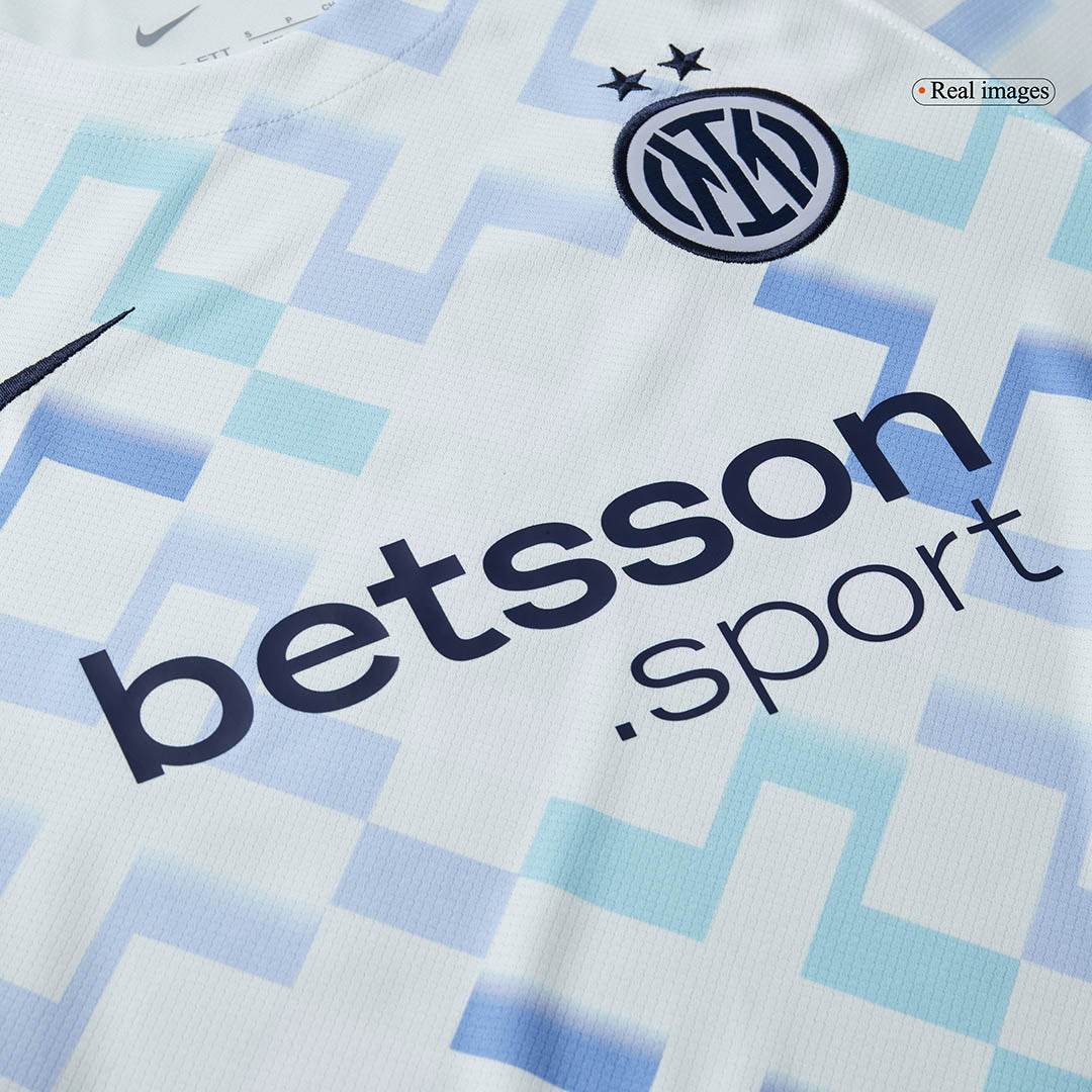 Męska Koszulka Wyjazdowa Inter Milan DUMFRIES #2 2025/26 - Topowe Koszulki Pilkarskie Sklep Internetowy