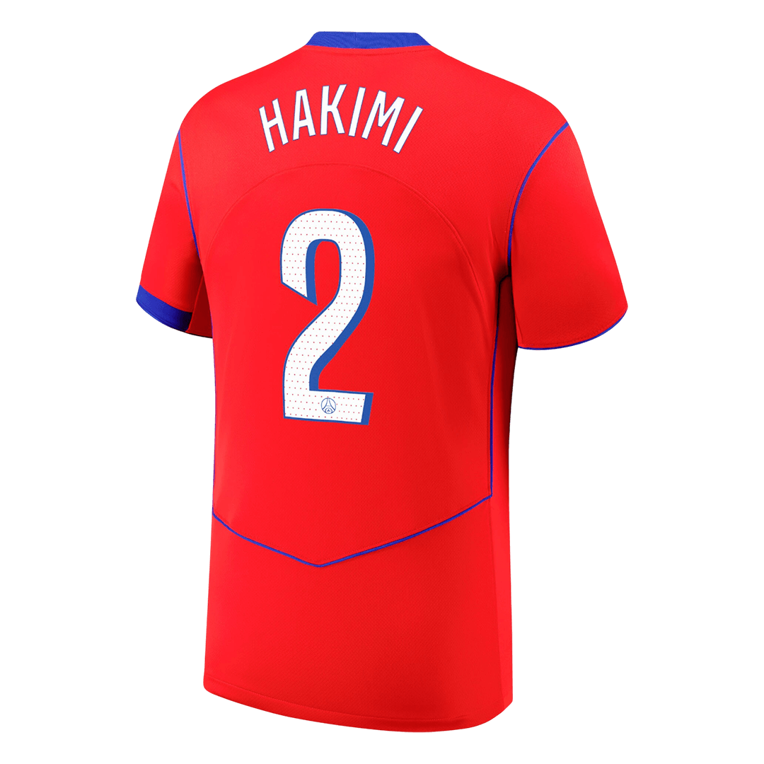 Męska Koszulka Trzecia Wyjazdowa PSG HAKIMI #2 2025/26