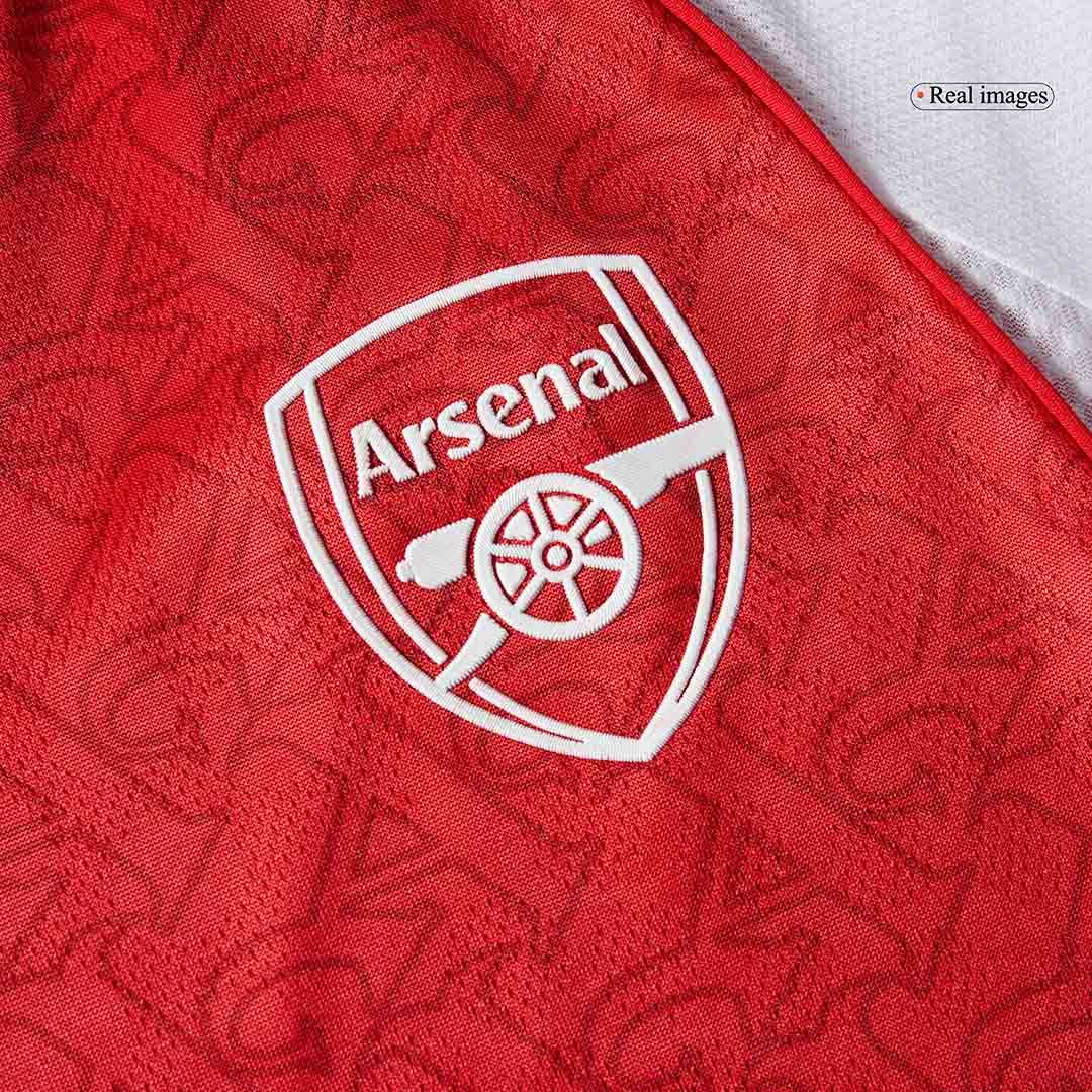 Męska Koszulka Domowa Arsenal RICE #41 Wersja Piłkarska 2025/26 - Slim Fit